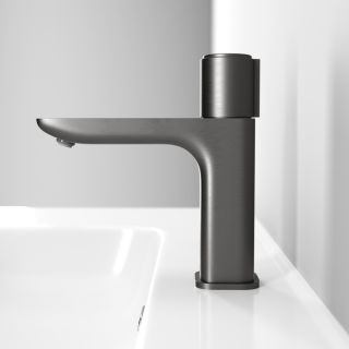 Смеситель для раковины IDDIS Slide графит SLIGMBTi01